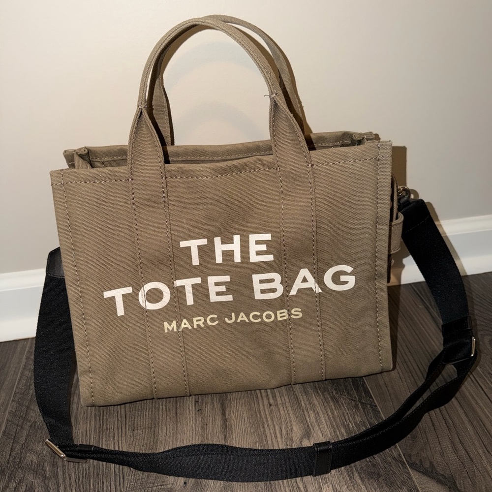 Marc Jacobs Olive Green Tote Bag